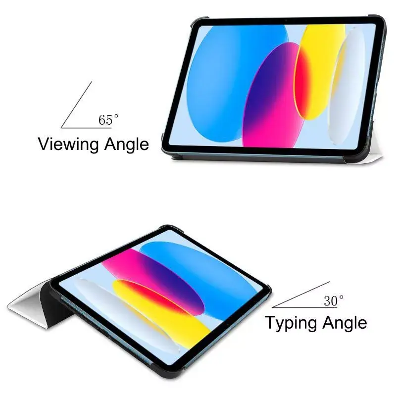 Etui na tablet CoreParts TABX-IP10-COVER6 — Etui z klapką dla Apple iPad (2022), 27,7 cm (10,9 cala), 2 tryby podstawki, biały