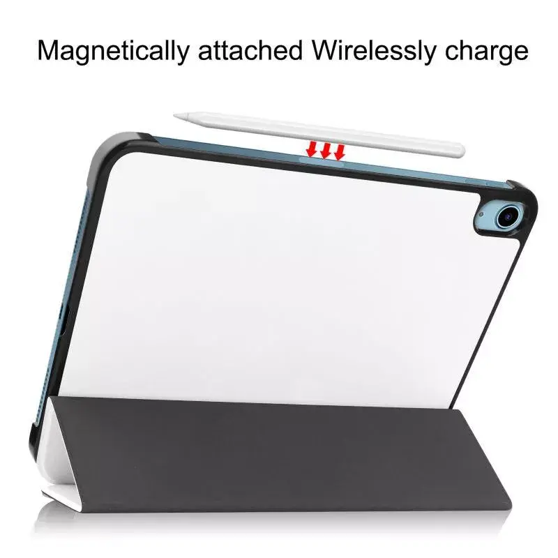 Etui na tablet CoreParts TABX-IP10-COVER6 — Etui z klapką dla Apple iPad (2022), 27,7 cm (10,9 cala), 2 tryby podstawki, biały