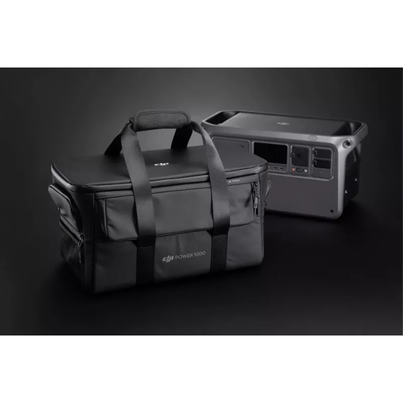 Torba transportowa do przenośnej stacji zasilania DJI Power 1000, czarna, 240×452×232 mm