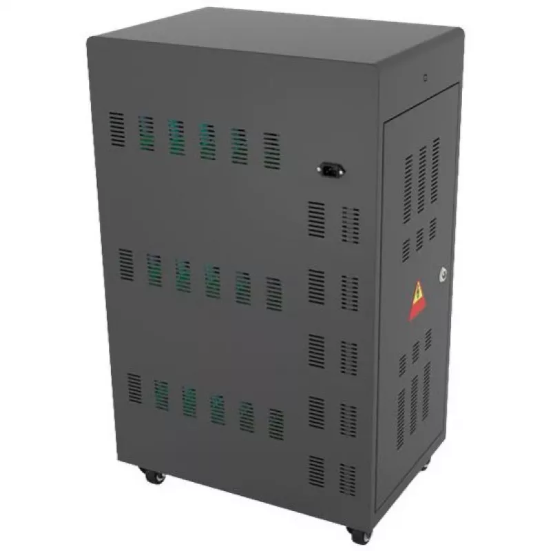 Wózek do zarządzania urządzeniami przenośnymi Alcasa PCT01-A30S Czarny USB 2.4A
