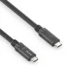 Kabel USB4 Gen 2x2 PureLink PI6600-030 USB‑C na USB‑C 3 m, 20 Gbit/s, ekranowanie magnetyczne, czarny