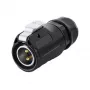 Złącze przewodowe S1 Power 2-pin czarne Alcasa IC01-20P201