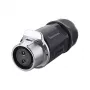 Złącze przewodowe Alcasa IC01-20P202 S1 Power 2-pin czarne