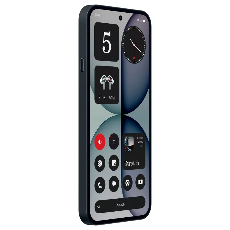 Smartfon Nothing 4a — Wyświetlacz 6,78 cala (17,2 cm), Snapdragon 7s Gen 4, 12 GB RAM, 256 GB, 5G, 5080 mAh, Dual SIM, Czarny