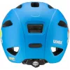 Kask ochronny UVEX oyo style niebieski, zielony - konstrukcja twarda skorupa, kask rowerowy dla dzieci