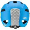 Kask ochronny UVEX oyo style niebieski, zielony - konstrukcja twarda skorupa, kask rowerowy dla dzieci