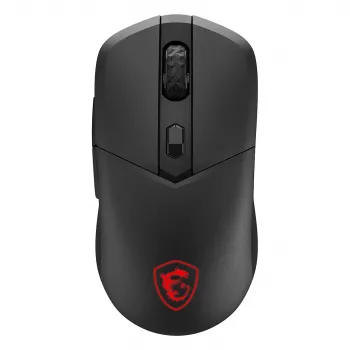 MSI VERSA 300 WIRELESS 8K Myszka gamingowa, symetryczna, optyczna, 2600 DPI, 6 przycisków, czarna