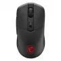 MSI VERSA 300 WIRELESS 8K Myszka gamingowa, symetryczna, optyczna, 2600 DPI, 6 przycisków, czarna