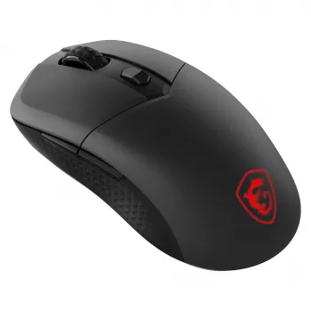 MSI VERSA 300 WIRELESS 8K Myszka gamingowa, symetryczna, optyczna, 2600 DPI, 6 przycisków, czarna
