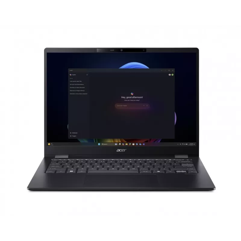 Laptop Acer TravelMate P6 14 AI TMP614-54T z procesorem Intel Ultra 5, 16 GB RAM, 512 GB SSD, Windows 11 Pro, baterią 226 V