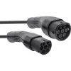 InLine 16283S Kabel do ładowania pojazdów elektrycznych, Typ 2, 22 kW, 3-fazowy, kabel spiralny 3 m