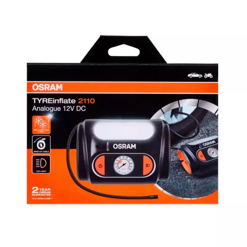 Osram Tyreinflate 2110 Kompresor samochodowy 12 V
