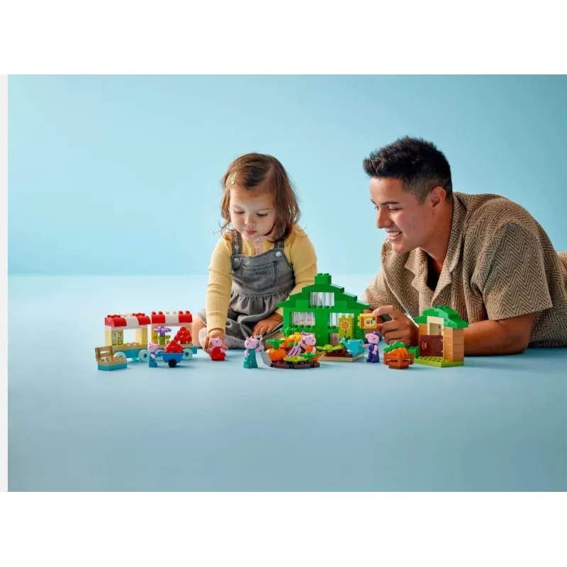 Klocki DUPLO Peppa Pig 10461 Ogród i szklarnia Dziadka Świnki