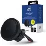 Magneticzny uchwyt samochodowy 3MK Car MagCharger – magnetyczny uchwyt na telefon do auta, uniwersalna ładowarka bezprzewodowa kompatybilna z urządzeniami w stylu MagSafe