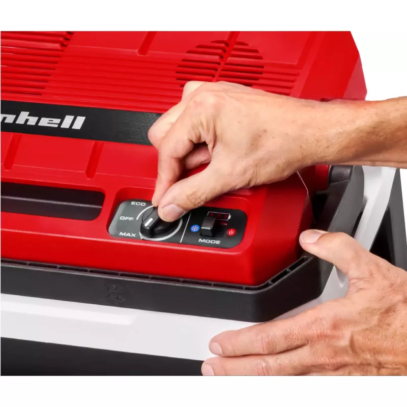 Cool box Einhell TE-COL 18/27 Li‑Solo 27 L bateria/electric, cooling 20–60 °C, front pocket