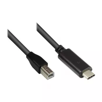 Good Connections Kabel USB 2.0 C-B czarny 1m