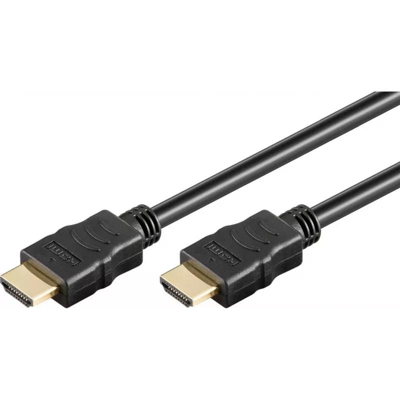Goobay 20m High Speed HDMI™ Kabel mit Ethernet [4K (2160p), vergoldete Kontakte, ARC, HDR]