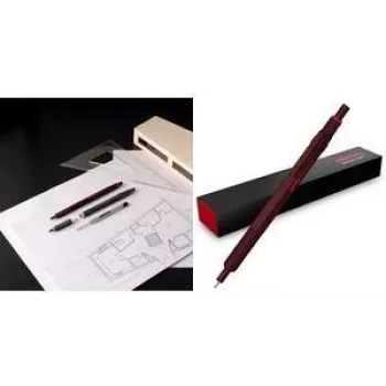 Ołówek automatyczny rotring 600 — metalowa obudowa, wkład 0,5 mm