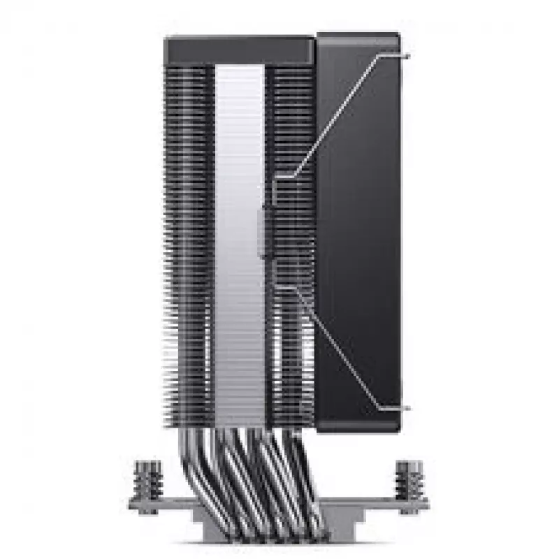 Chłodzenie procesora Jonsbo CR-1000 MAX V2 — chłodzenie powietrzne z wentylatorem PWM, czarne