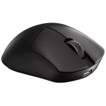 Lamzu Paro Gaming mysz — 8 kHz częstotliwość odpytywania, bezprzewodowa 2,4 GHz, czarna