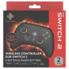 Gamepad Deltaco GAM-198 czarny — Bluetooth i USB (Type-C) do Nintendo Switch, Switch 2, Switch OLED, Android, PC