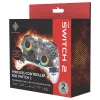 Gamepad Deltaco Gaming GAM-198-T Transparent Bluetooth/USB USB-C dla Nintendo Switch, Switch 2, Switch OLED, Android, PC