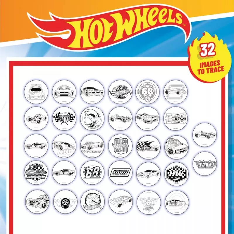 Zestaw do rysowania z projektorem Hot Wheels