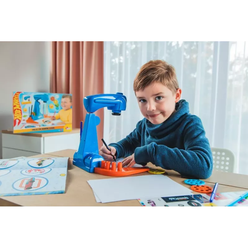 Zestaw do rysowania z projektorem Hot Wheels