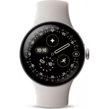 Google Pixel Watch 4 - 41 mm - Aluminium srebrny polished (GA10829-EU)