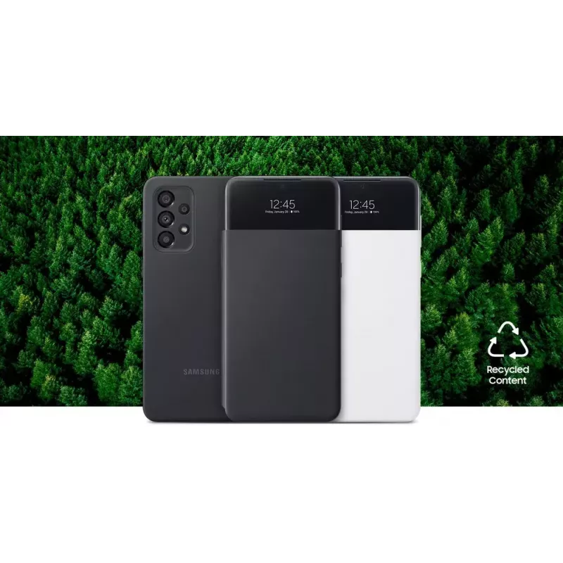Etui-portfel Samsung EF-EA336PBEGEW do Galaxy A33 5G, kompatybilne z ekranami 6,4 cala, czarne, 1 kieszeń na karty