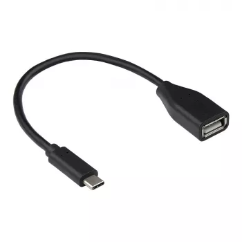 Alcasa 2511-OTG2. Kabellänge: 0,1 m, Anschluss 1: USB C, Anschluss 2: USB A, USB-Version: USB 2.0, Maximale Datenübertragungsrate: 480 Mbit/s, Beschic