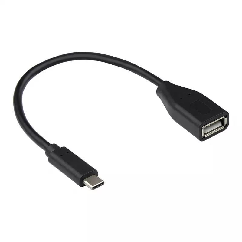 Alcasa 2511-OTG2. Kabellänge: 0,1 m, Anschluss 1: USB C, Anschluss 2: USB A, USB-Version: USB 2.0, Maximale Datenübertragungsrate: 480 Mbit/s, Beschic