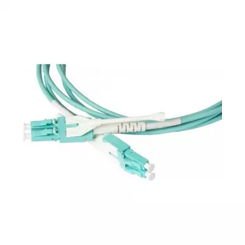 kabel krosowy LWL Duplex OM3 (Multimode, 50/125) LC/LC, UNIBOOT, LSZH, odwracalna polaryzacja, zatrzask zwalniający, 10m, Good Connections® (LW-U810LC3)