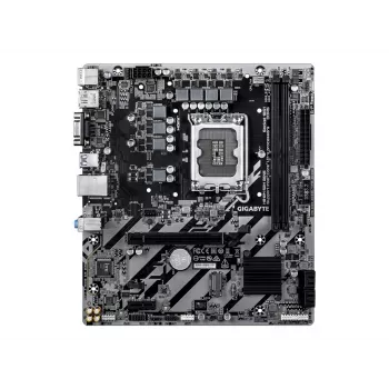 Płyta główna GIGABYTE H810M S2H GEN5 Micro ATX — LGA 1851, Intel H810, 2×DIMM DDR5 do 6400 MHz, 1×PCIe 4.0 M.2, 1 GbE