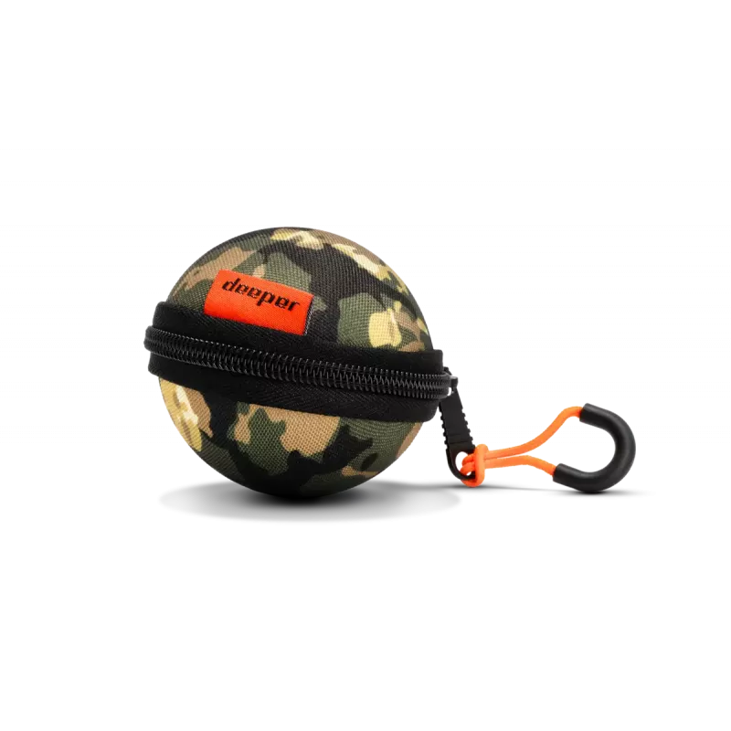 Echosonda Sonar Deeper Smart Sonar Chirp+4 Wi‑Fi, wbudowana bateria, obudowa ABS, zielono-brązowa