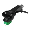 Audio-Technica AT-VM95E/H wkładka gramofonowa z fabrycznie zamontowaną muszlą AT-HS6BK (czarno-zielona)