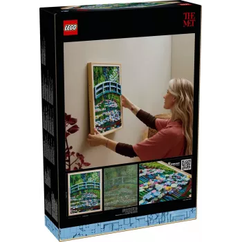 LEGO Art 31220 Claude Monet — Most nad stawem z liliami wodnymi