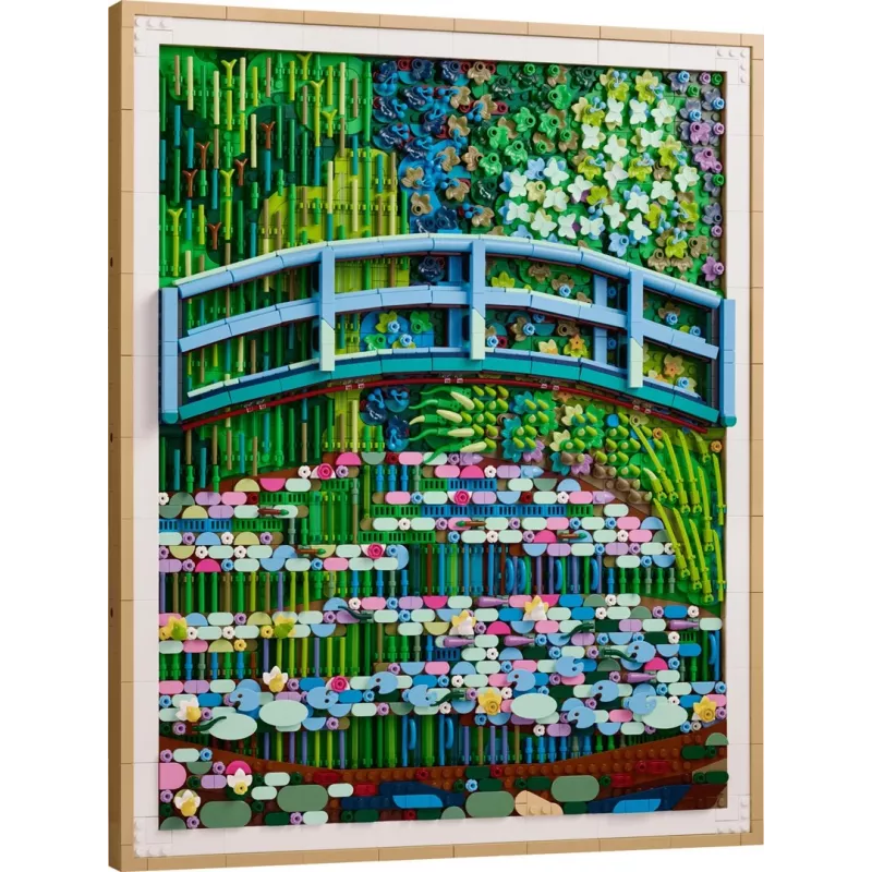 LEGO Art 31220 Claude Monet — Most nad stawem z liliami wodnymi