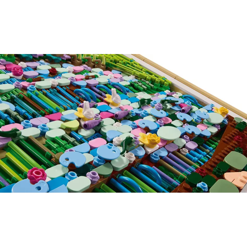 LEGO Art 31220 Claude Monet — Most nad stawem z liliami wodnymi