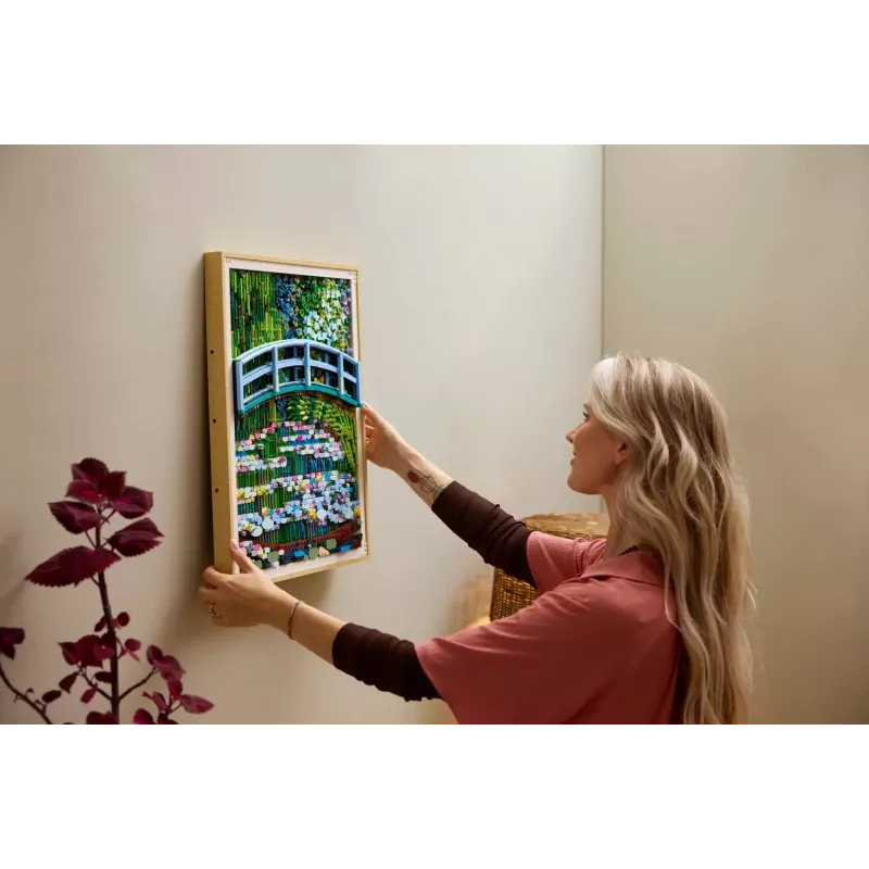 LEGO Art 31220 Claude Monet — Most nad stawem z liliami wodnymi