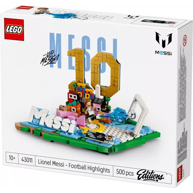 LEGO Editions Sports 43011 Lionel Messi — chwile piłkarskie