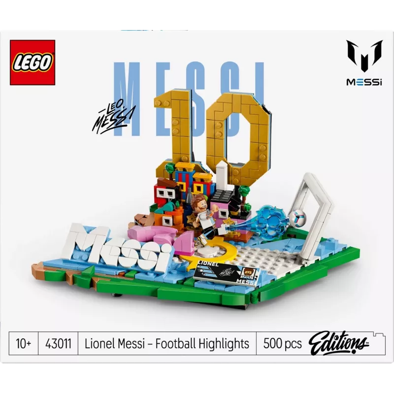LEGO Editions Sports 43011 Lionel Messi — chwile piłkarskie