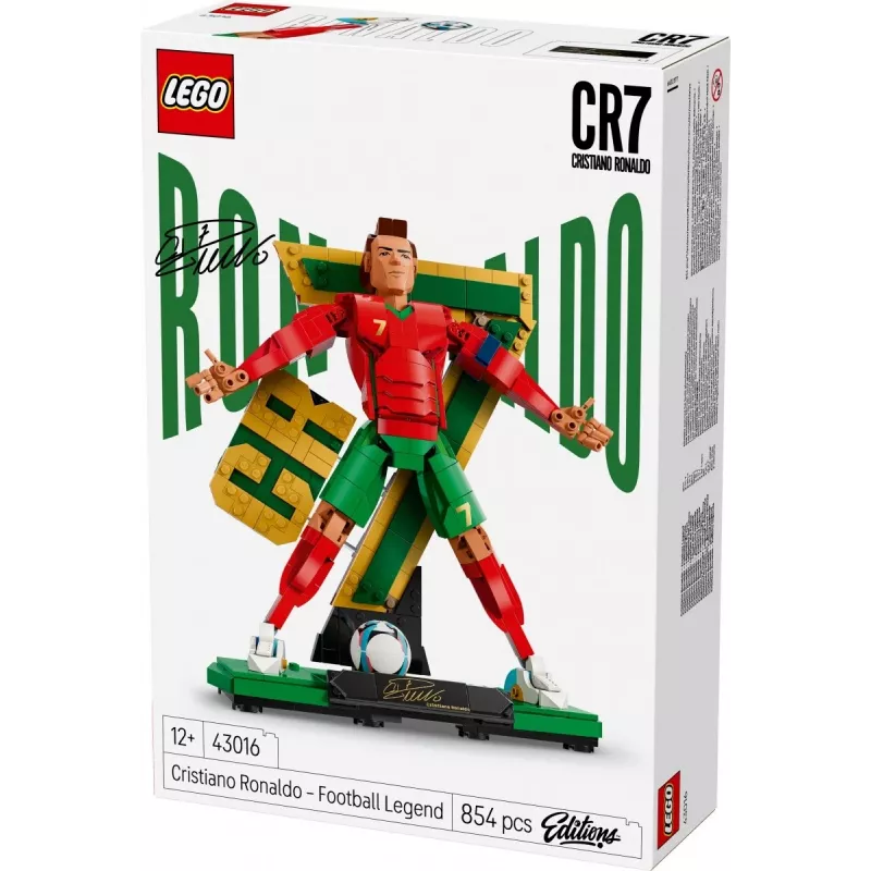 LEGO Editions Sports 43016 Cristiano Ronaldo — legenda futbolu