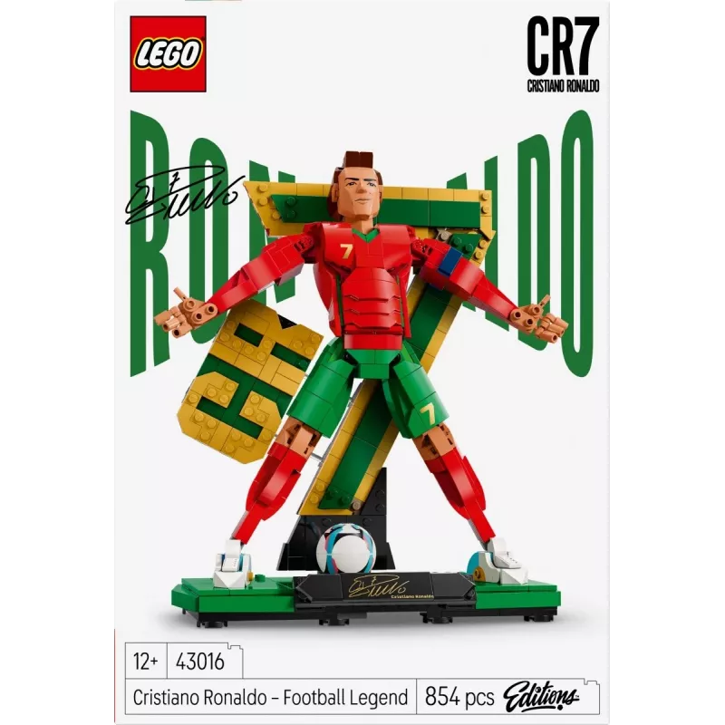 LEGO Editions Sports 43016 Cristiano Ronaldo — legenda futbolu