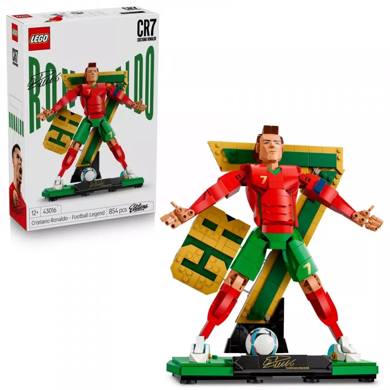 LEGO Editions Sports 43016 Cristiano Ronaldo — legenda futbolu