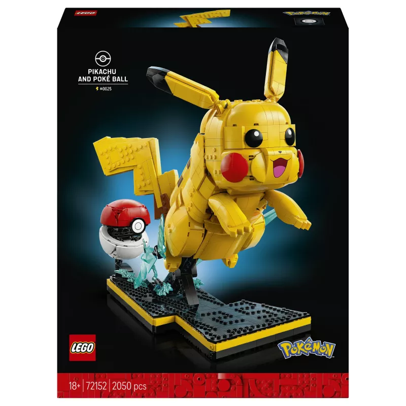 72152 Pokémon Pikachu i Pokéball