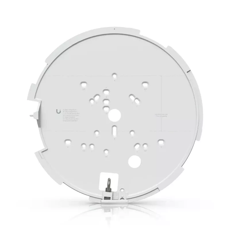 Kamera bezpieczeństwa IP kopułkowa UBIQUITI AI Multi Sensor 4 — 3840×2160, pole widzenia 360°, zoom optyczny 2,33×, montaż sufitowy, przewodowa (biała/czarna)