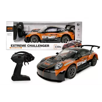 Artyk Car R/C pomarańczowy – zdalnie sterowany samochód zabawkowy, zasilany bateriami, model 176982