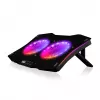 Podkładka chłodząca Modecom MC-CF18 RGB 45,7 cm 2 wentylatory Czarna