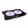 Podkładka chłodząca Modecom MC-CF18 RGB 45,7 cm 2 wentylatory Czarna